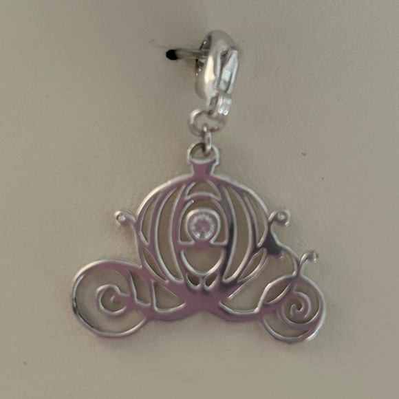 David Tutera Sterling Silver Cinderella Carriage Charm Sterling Silver BNWT - Picture 3 of 7